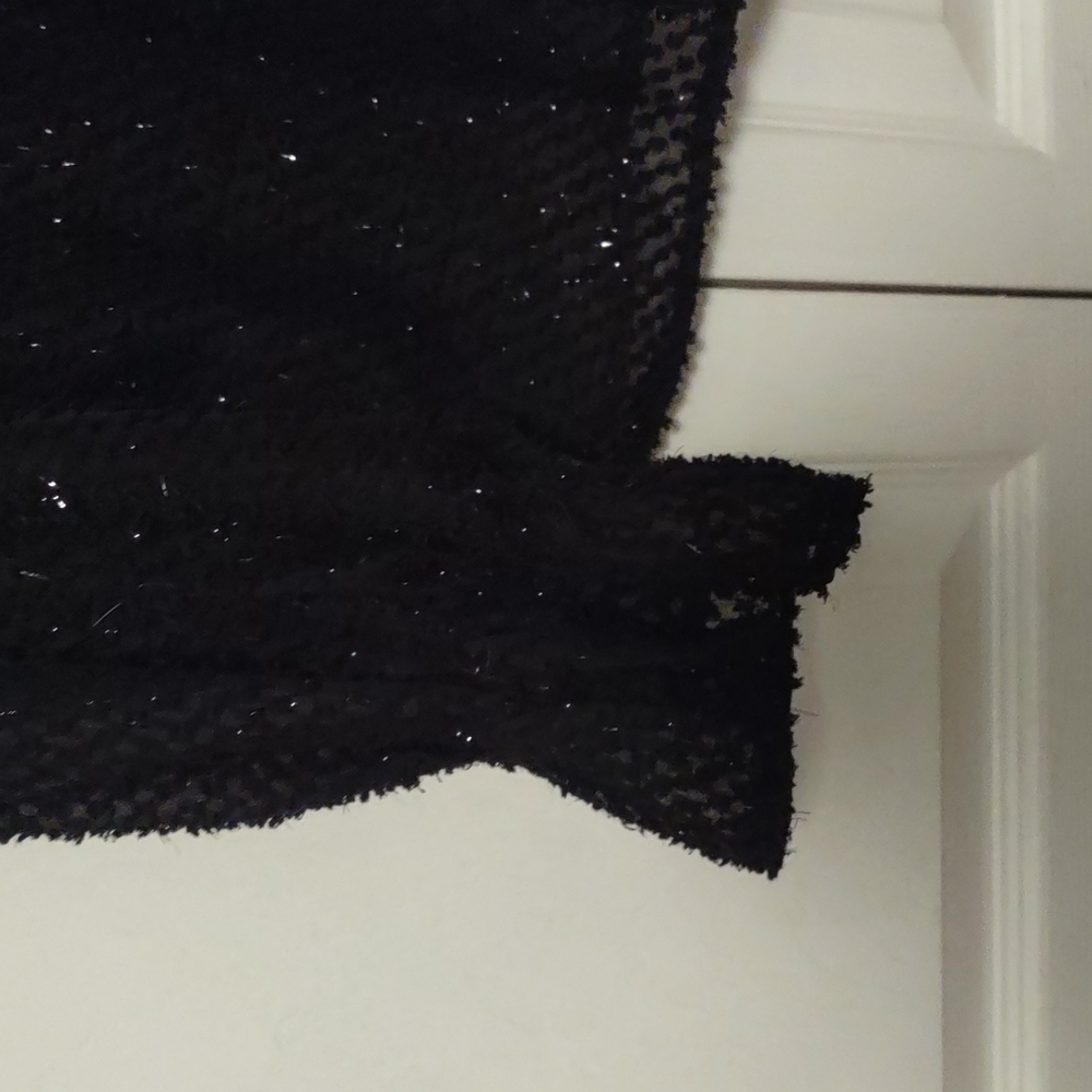 Loft Sparkly Black Blouse - Picture 3 of 7
